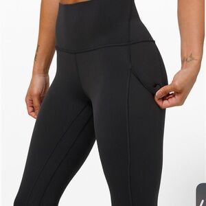 NWT Lululemon Align High Rise Pant with Pocket size 6, 28inch $128 retail